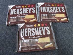3- 6pk-9.3 oz Hersheys Bars...