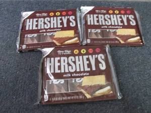 3- 6pk-9.3 oz Hersheys Bars...