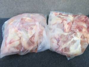 EE 2 Bags- 6.75 to 7 lb FROZEN Chic...
