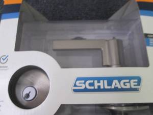 Schlage Accent Satin Nickel Single-...