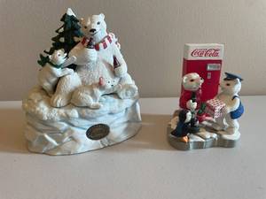 lot 85 image: MAIN - Coca-Cola Polar Bear Collection Limited Edition Figurines