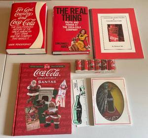 lot 95 image: MAIN - Coca-Cola Collectibles and Books Lot
