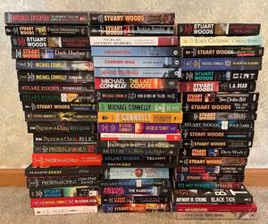 lot 273 image: MAIN - Large Lot of Assorted Mystery and Thriller Novels