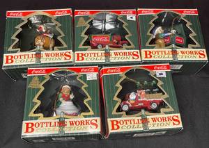 lot 162 image: BASEMENT - Coca-Cola Bottling Works Collection Ornament Lot