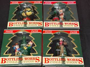 lot 165 image: BASEMENT - Coca-Cola Bottling Works Collection Ornament Set