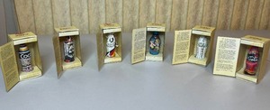 lot 92 image: MAIN - Lot of 6 Coca-Cola Limited Edition Art Bottles in Original Boxes
