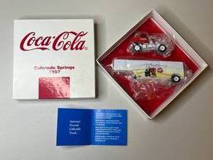 lot 102 image: MAIN - Coca-Cola Collectible Truck - Colorado Springs 1997 Edition