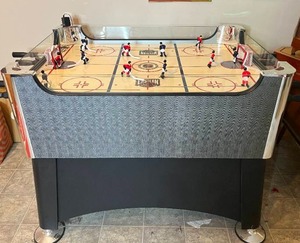lot 4 image: BASEMENT - NHL Themed Tabletop Rod Hockey Game