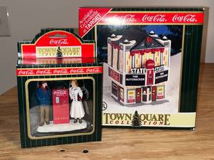 lot 45 image: BASEMENT - Coca-Cola Town Square Collection - State Theater & Ice Cold Vignette