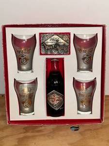 lot 244 image: BASEMENT - Coca-Cola 75th Anniversary Collectible Set