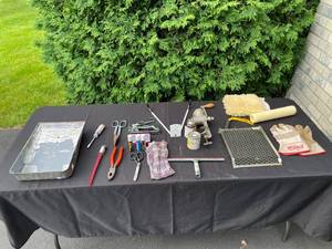 lot 303G image: Assorted Hand Tools and Painting Supplies Lot