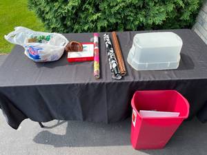 lot 332 image: GARAGE - Assorted Gift Wrapping and Holiday Supplies Lot