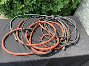 lot 339 image: GARAGE - Assorted Garden Hoses Lot