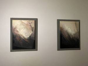 lot 346 image: MAIN - Pair of Framed Abstract Paintings