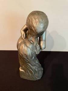 lot 403 image: MAIN - Austin Sculptures The Kiss Bronze Sculpture