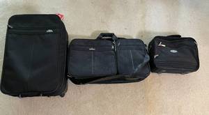 lot 408 image: MAIN - Set of Concourse and Samsonite Luggage Bags
