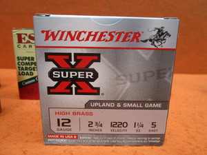 lot 86 image: (5) Boxes Misc. 12ga 2 34
