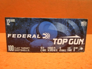 lot 87 image: 100 Rounds 12ga 2 34 8 Shot Target Shells