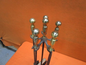lot 122 image: Fireplace Tool Set