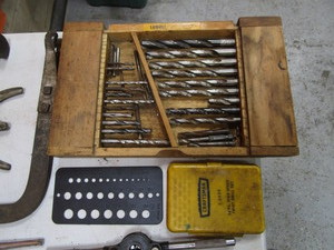 lot 163 image: Misc. Tools & Tool Box