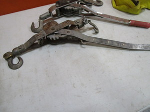 lot 164 image: Come-A-Longs & Ratchet Straps