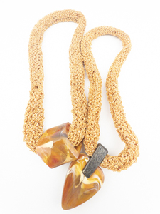 lot 85 image: Various Makers Big, Bold, & Beautiful Group Of 8 Bead Necklaces & One Bracelet.