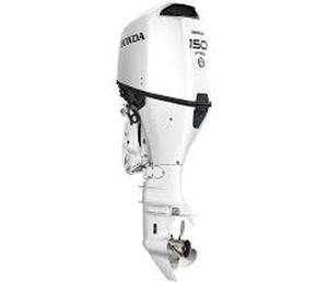 lot 22 image: Brand New 2023 Honda Model BF150D Power Thrust Four Stroke Outboard Motor