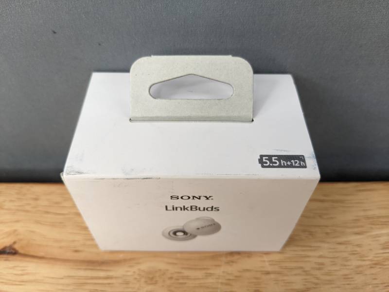 lot 9A image: Brand New Sony LinkBuds Truly Wireless Earbud Headphones, White $179.99 Retail Y