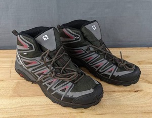 lot 21B image: Salomon X Ultra Pioneer Mid Waterproof Mens Hiking Boot Size 11.5 L