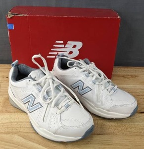 lot 74 image: New Balance WX608V5 Shoes Womens Size 7 Wide Sneakers White L