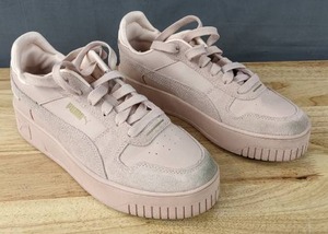 lot 50 image: Puma Carina Street Platform Sneakers Womens Size 9 Pink L