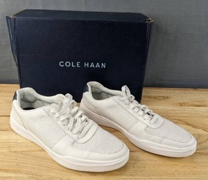 lot 47 image: Cole Haan Grand Court Sneakers Mens Size 13 White L