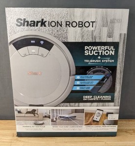 lot 2 image: Brand New Shark Ion Robot Powerful Suction  Tri-Brush System Robot Vacuum $184.99 Retail N