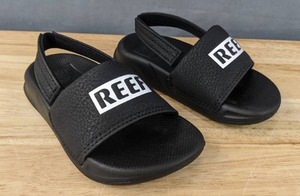 lot 88 image: Brand New Reef Sandals Little Kids Size 8 Black L