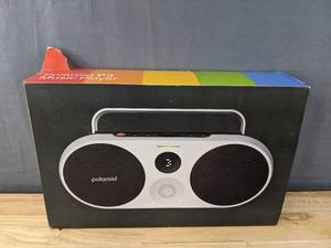 lot 22 image: New Polaroid P3 Portable Bluetooth Speaker - (Black & White) $99.95 Retail Y