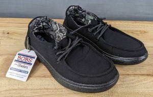 lot 85 image: Skechers BOBS Skipper Shoes Womens Size 8 Sneakers Black L