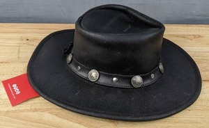 lot 29 image: Brand New Minnetonka Outback Buffalo Nickel Hat Unisex Small Black $67.95 Retail N