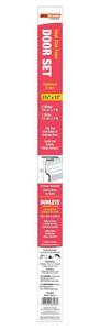 lot 109 image: 10 New Frost King ProGrade VA38W 1-12 x 17 Aluminum and Kerf Seal Door Set, White $479.90 Retail V