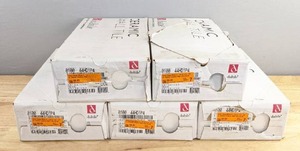 lot 134 image: New Daltile Semigloss White Glazed Ceramic Wall Tile M