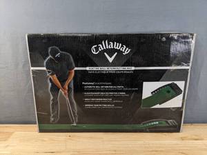 lot 71B image: New Callaway Electric Ball Return Putting Mat E