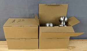lot 88B image: (4) New Door Knobs S