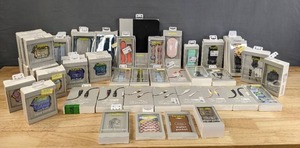 lot 30A image: Resellers Dream 50 New Heydey Smart Phone and Smart Watch Accessories Watch Bands, Phone Cases, Phone Chargers, Earbud Case Cover and More Y