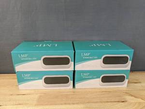 lot 178 image: (4) Brand New Black Aluminum LMP Outdoor Wall Lights S