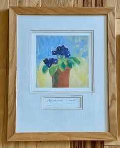 lot 18 image: Two Framed Floral Prints