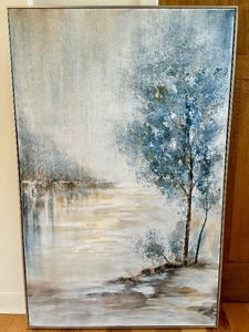 lot 19 image: Very Large Canvas Painting Print