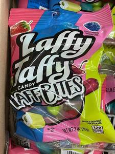 lot 16 image: HI 4 - Box of Laffy Taffy Laff Bites Candy - 12 Packs