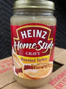 lot 19 image: 2 back - Heinz HomeStyle Roasted Turkey Gravy - 12 Pack of 12oz Jars
