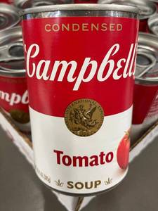 lot 39 image: Campbells Condensed Tomato Soup - 24 Pack