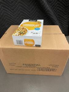 lot 49 image: Lot of 12 Essential Everyday Cornbread Stuffing Mix, 6 oz Boxes