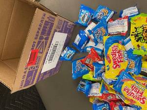 lot 135 image: Assorted Snack Pack Lot - Oreo, Swedish Fish, Sour Patch and More